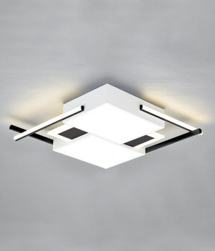 아시아75W 국산LED방등 큰방등 안방조명(블랙)