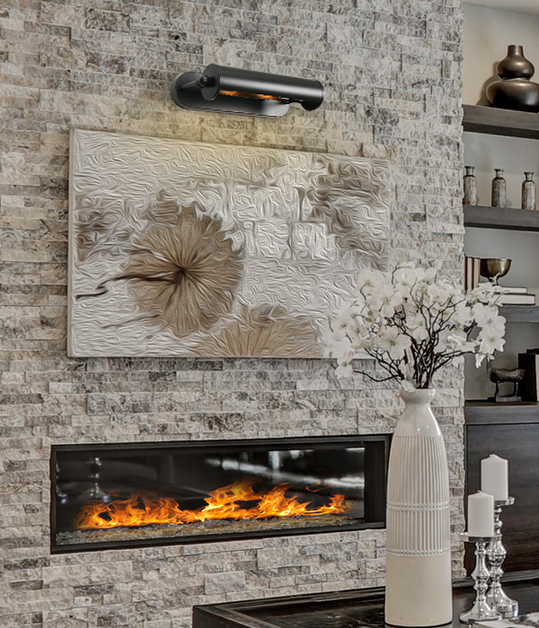 다니엘2등(흑색/브론즈) 벽부착등 갤러리벽등