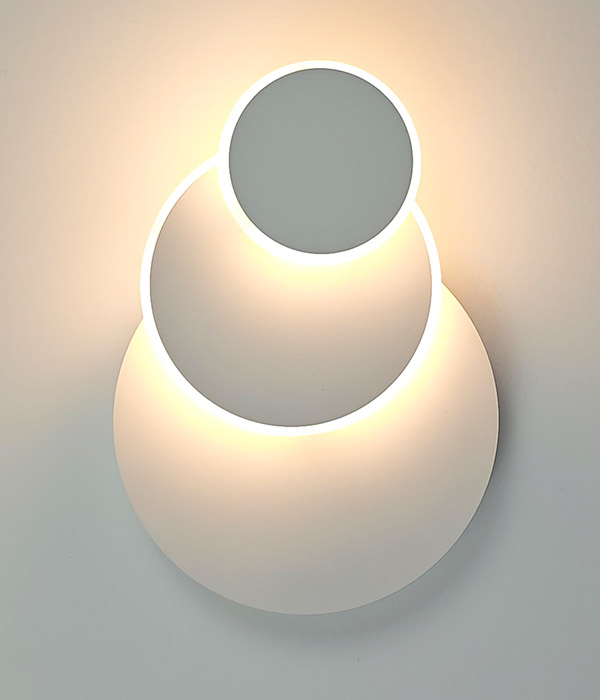 트리프 원형 LED벽등 3중 벽무드등