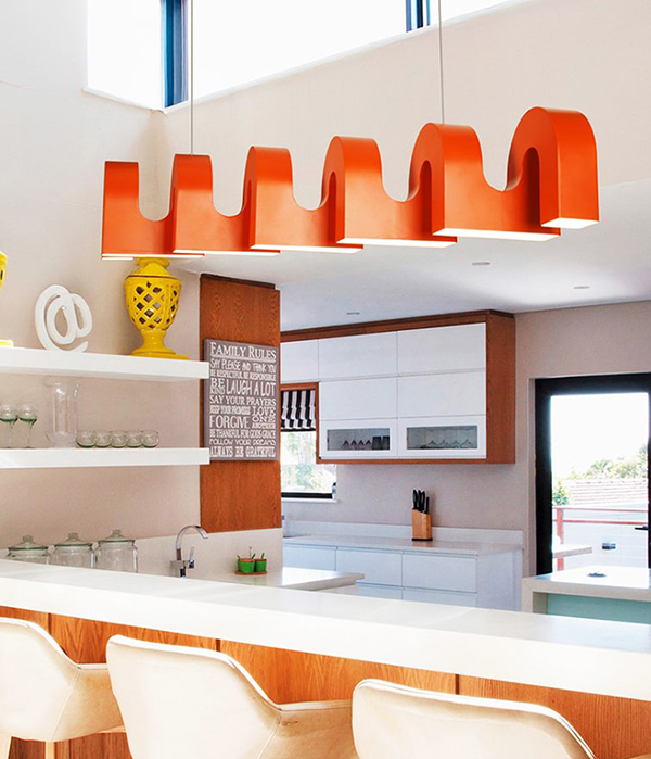 몬다비 3등 20W, 6등 40W 식탁등 색변환 식탁전등 3Color